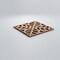 Ekena Millwork Extra Small Garland Decorative Fretwork Wood Wall Panels, Red Oak, 7 3/8"W x 7 3/8"H x 3/8"T WALW08X08X0375GRDRO - alternate 3